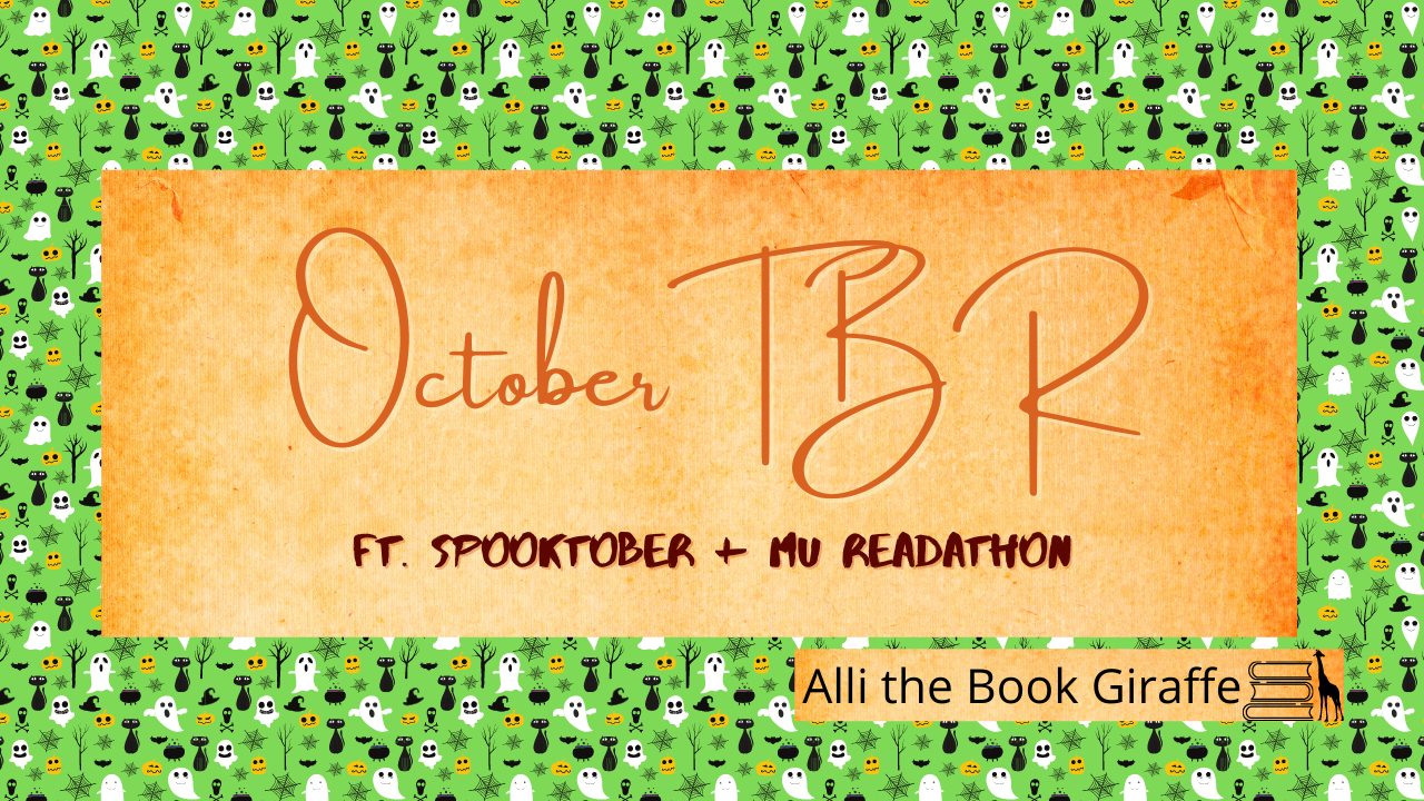 October TBR + Spooktober & MU Readathon
