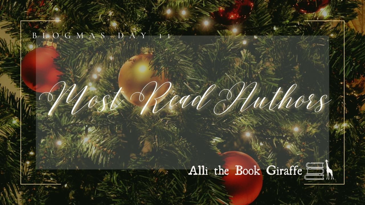Most Read Authors: Blogmas Day 11