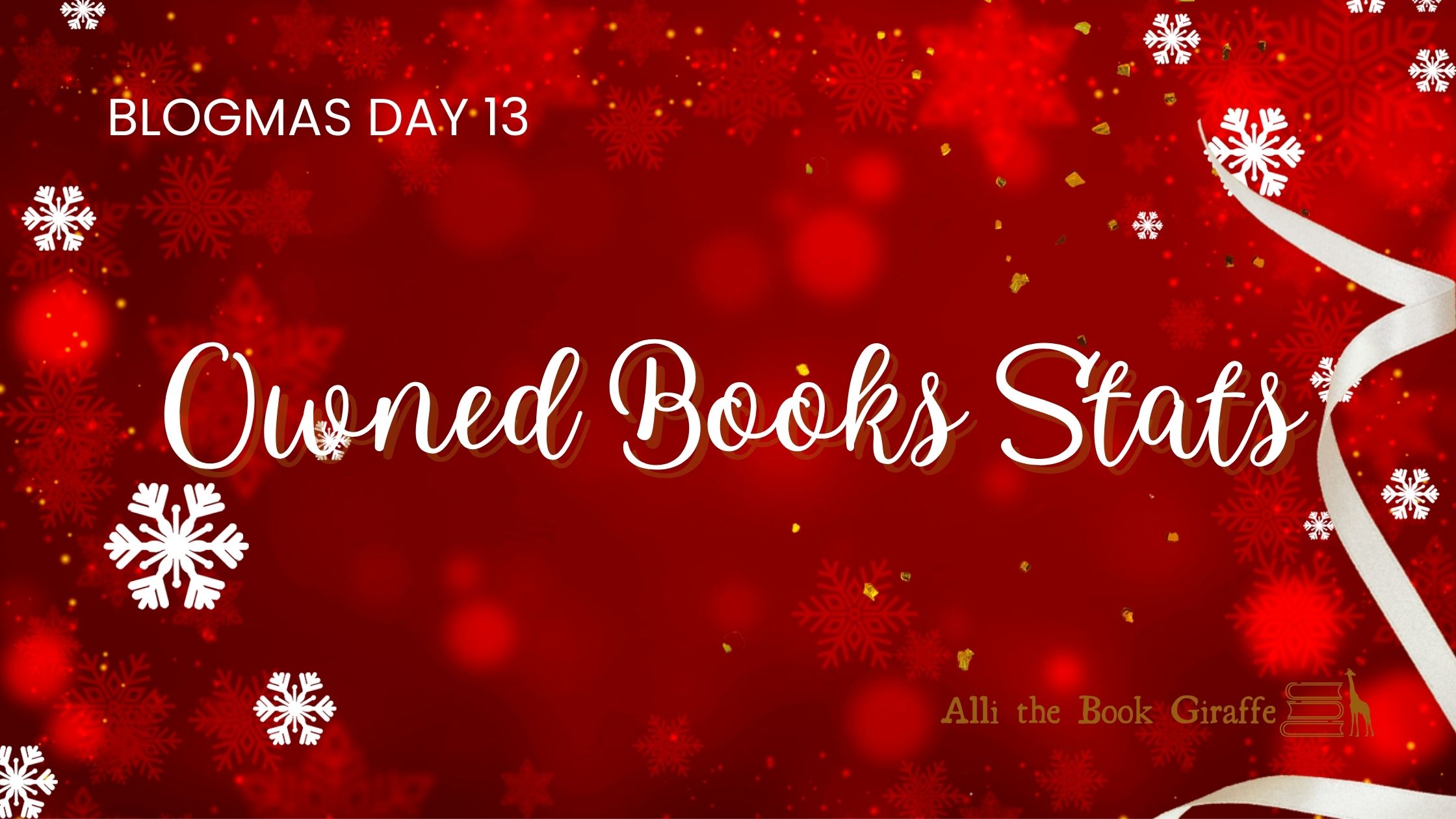Let’s Talk About Every Book I Own: Blogmas Day 13