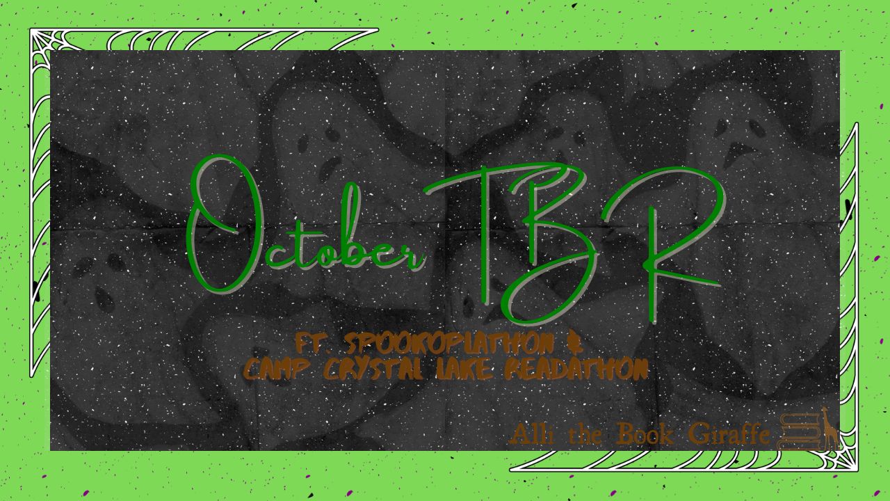 Giant October TBR ft. Spookoplathon & Camp Crystal Lake Readathon