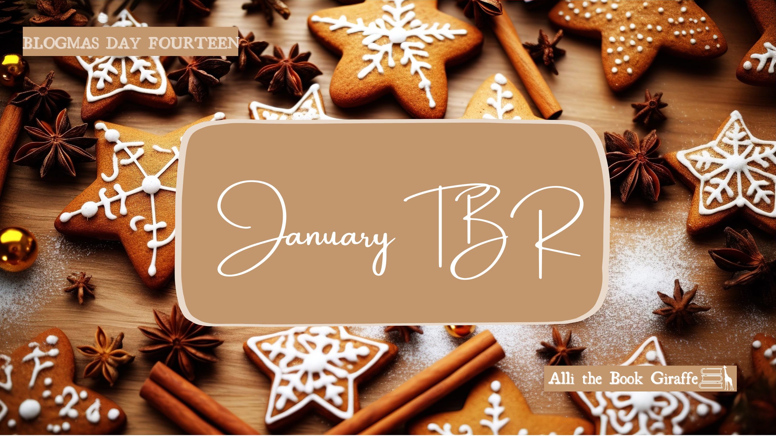 January 2026 TBR: Blogmas Day 14